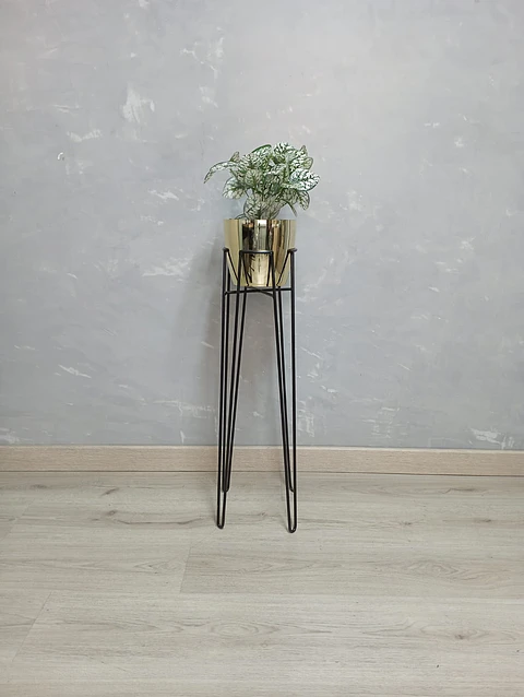 Base Izar 70 cm Con Matero Metalizado