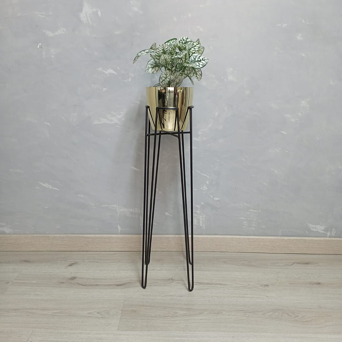 Base Izar 70 cm Con Matero Metalizado 1