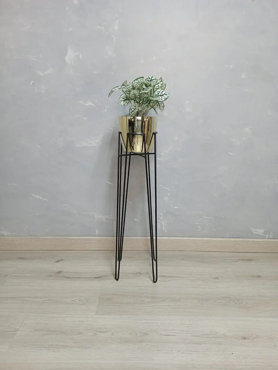 Base Izar 70 cm Con Matero Metalizado 1