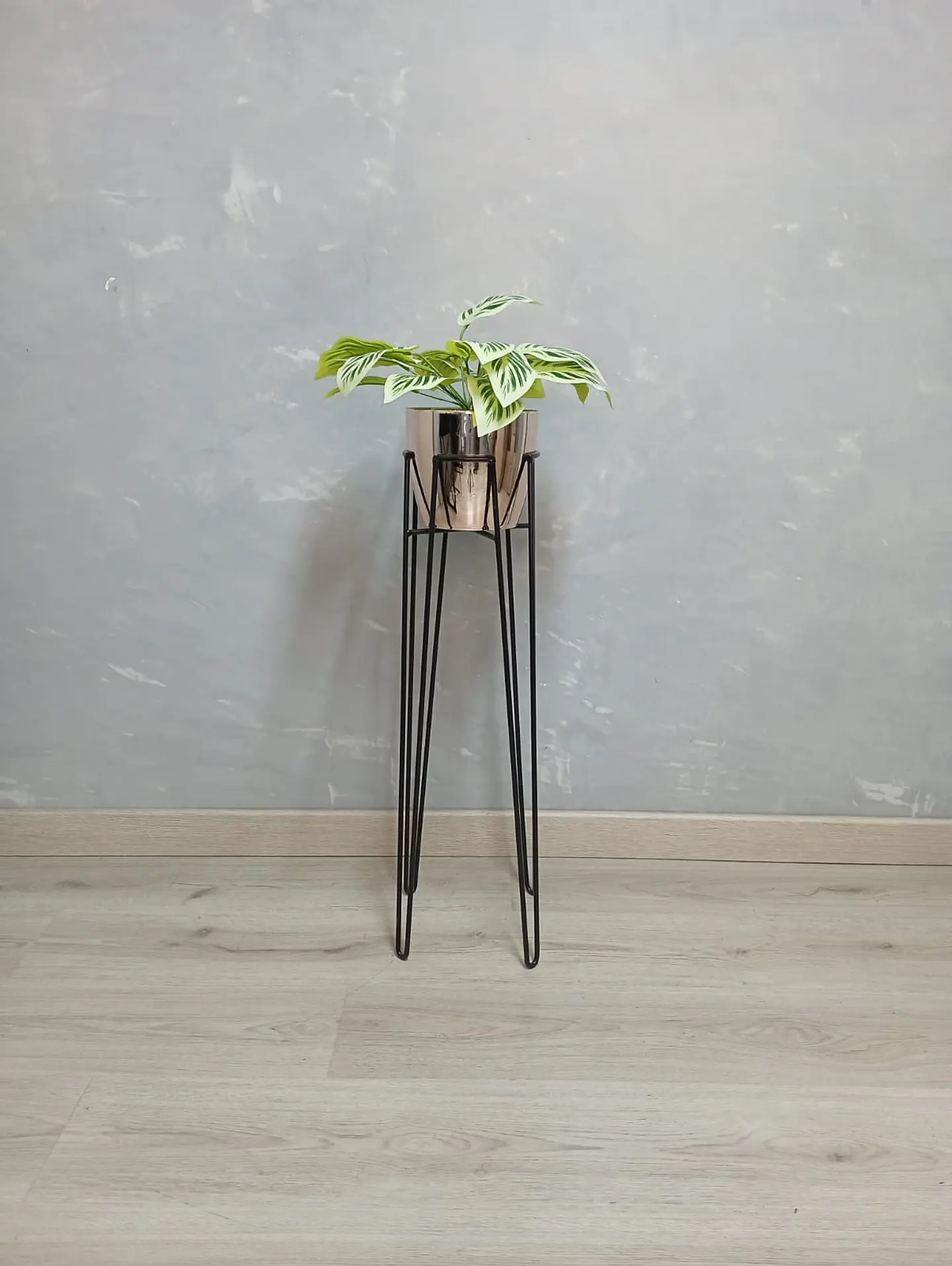 Base Izar 70 cm Con Matero Metalizado 3