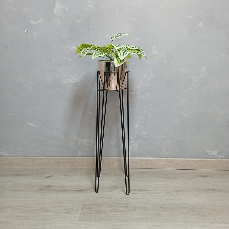 Base Izar 70 cm Con Matero Metalizado 3