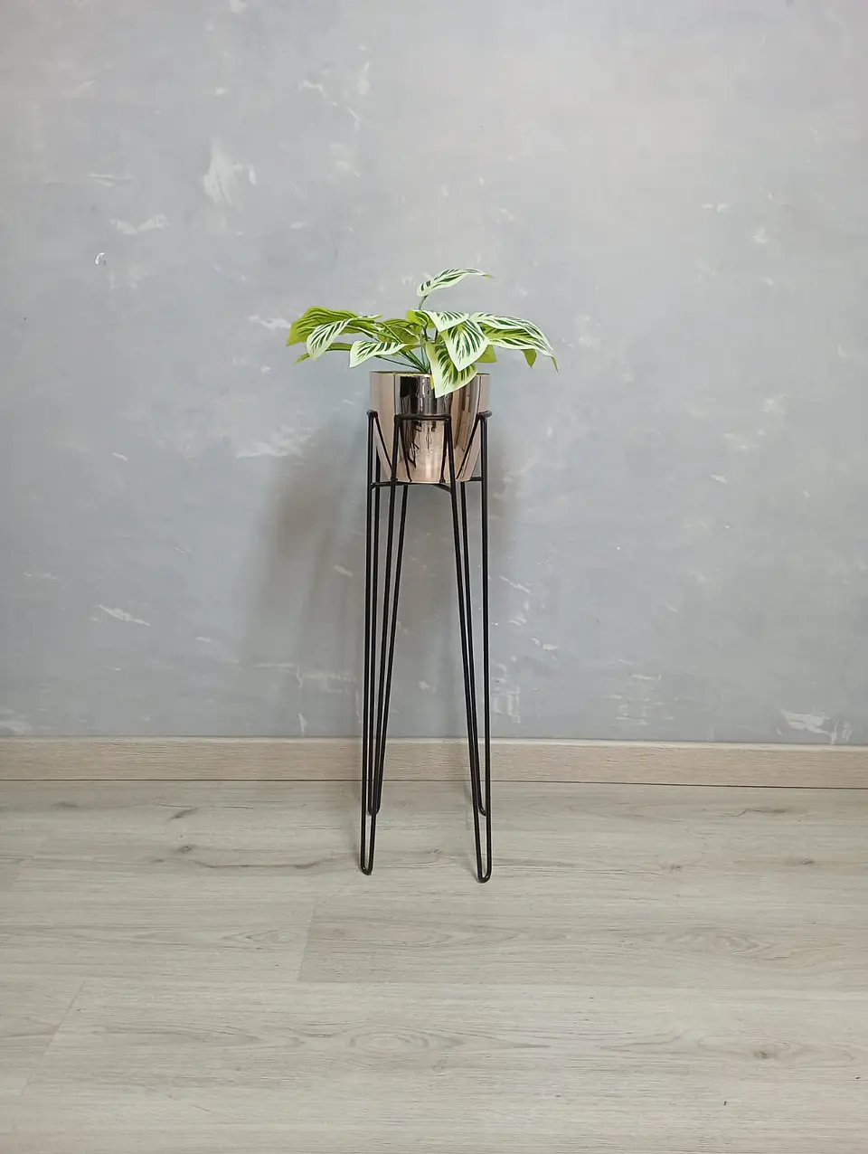 Base Izar 70 cm Con Matero Metalizado 3