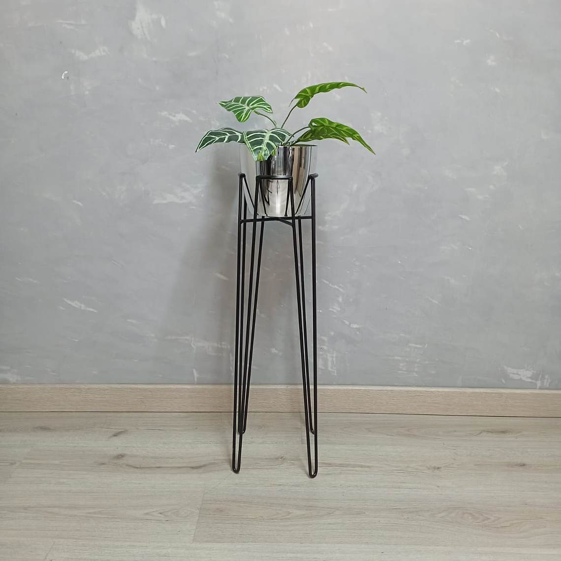 Base Izar 70 cm Con Matero Metalizado 4