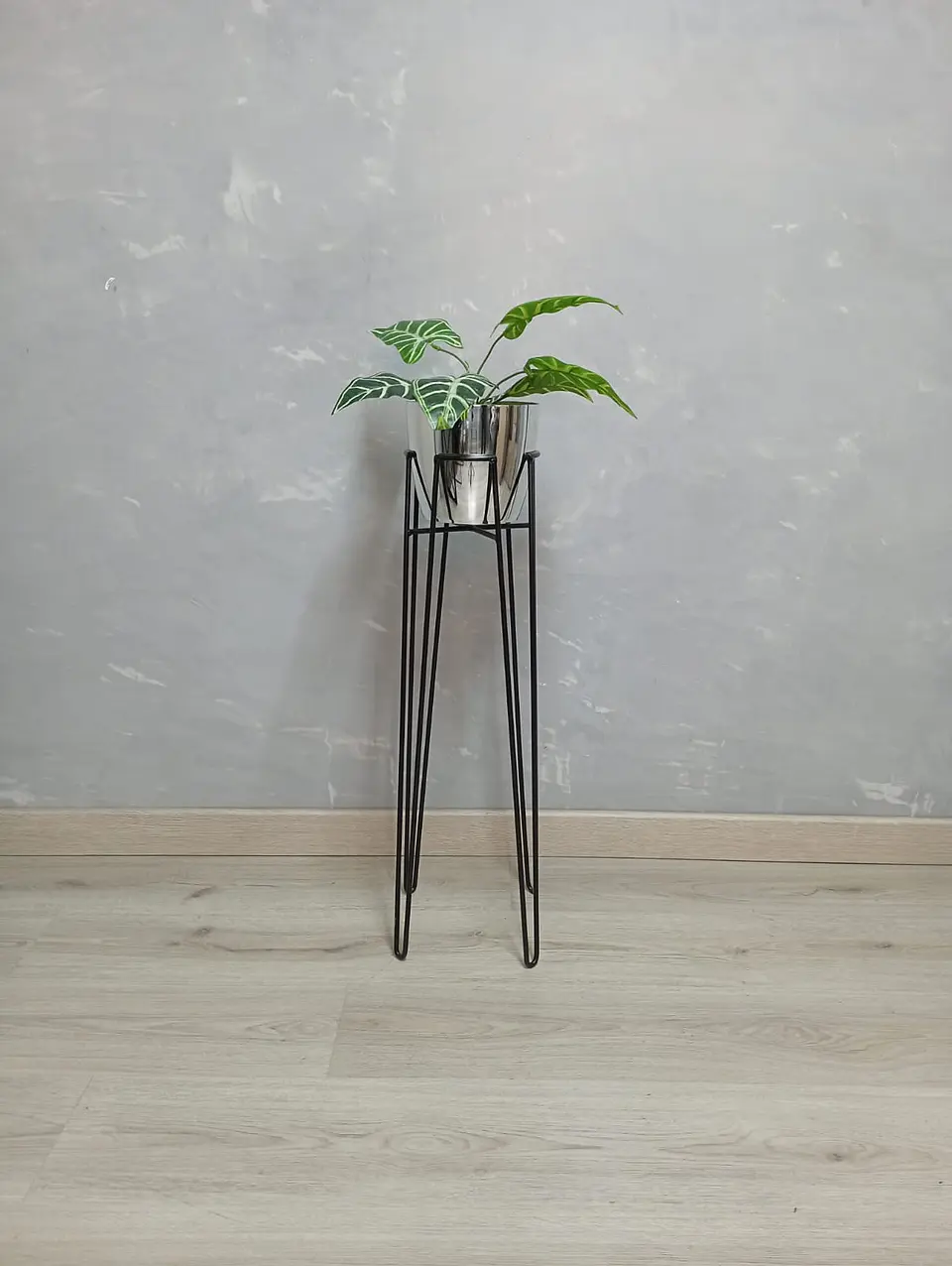Base Izar 70 cm Con Matero Metalizado 4