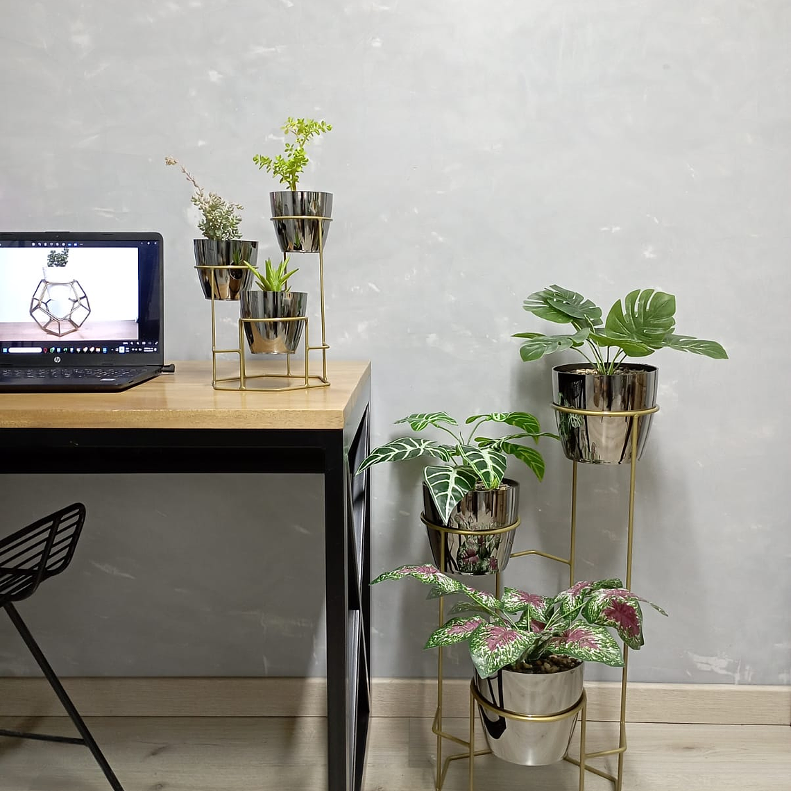 Combo Mini Dumar Con Matero Metalizado 6