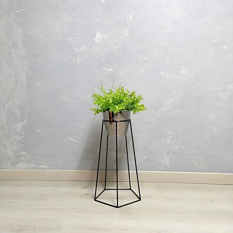 Base Cetus 50 cm Con Matero Metalizado 3