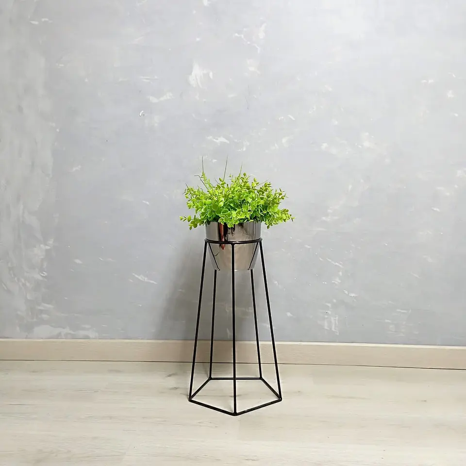 Base Cetus 50 cm Con Matero Metalizado 3