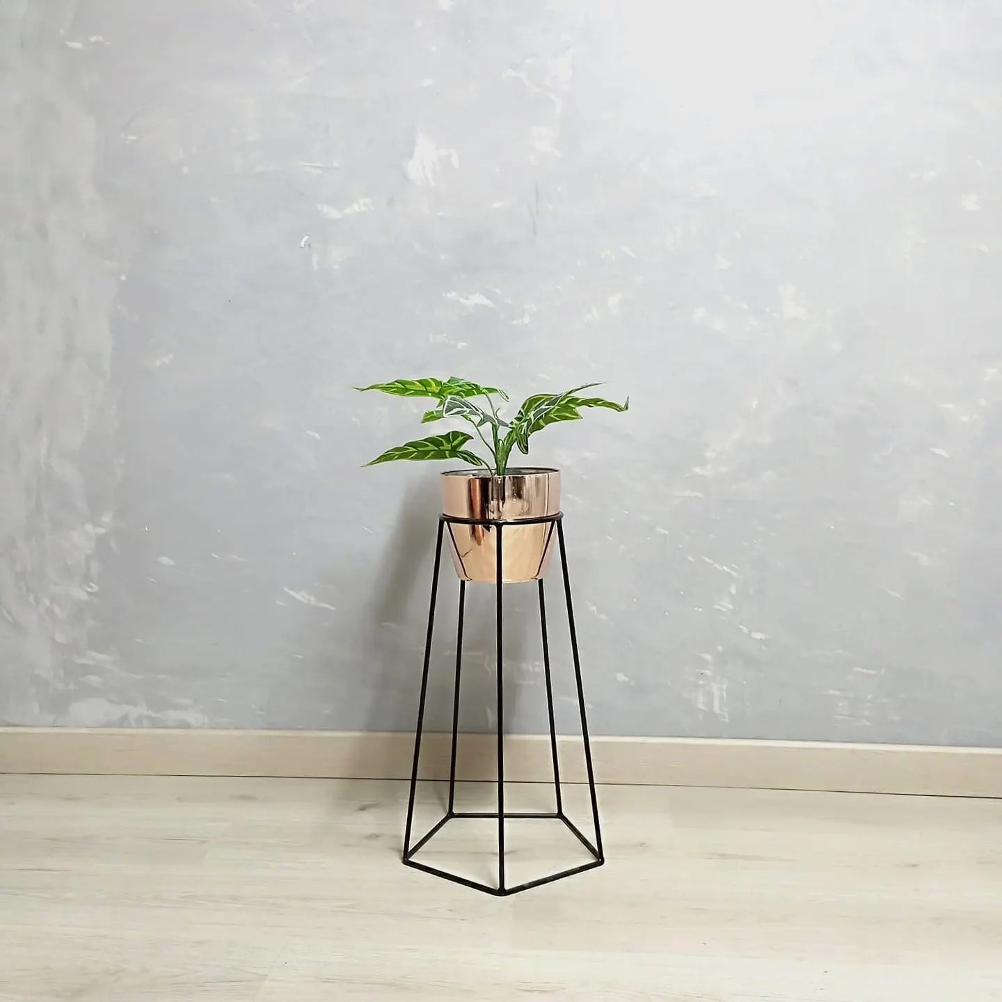 Base Cetus 50 cm Con Matero Metalizado 1