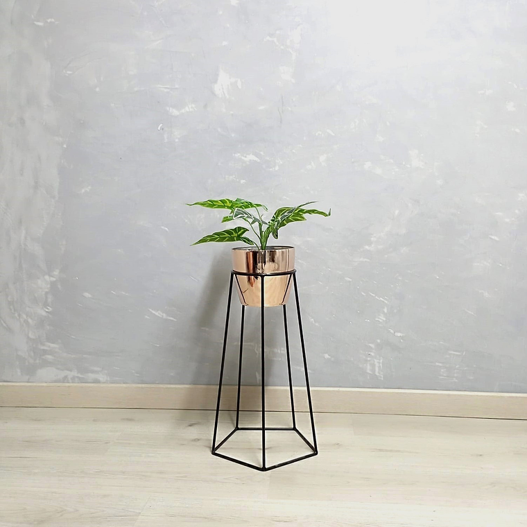 Base Cetus 50 cm Con Matero Metalizado 1