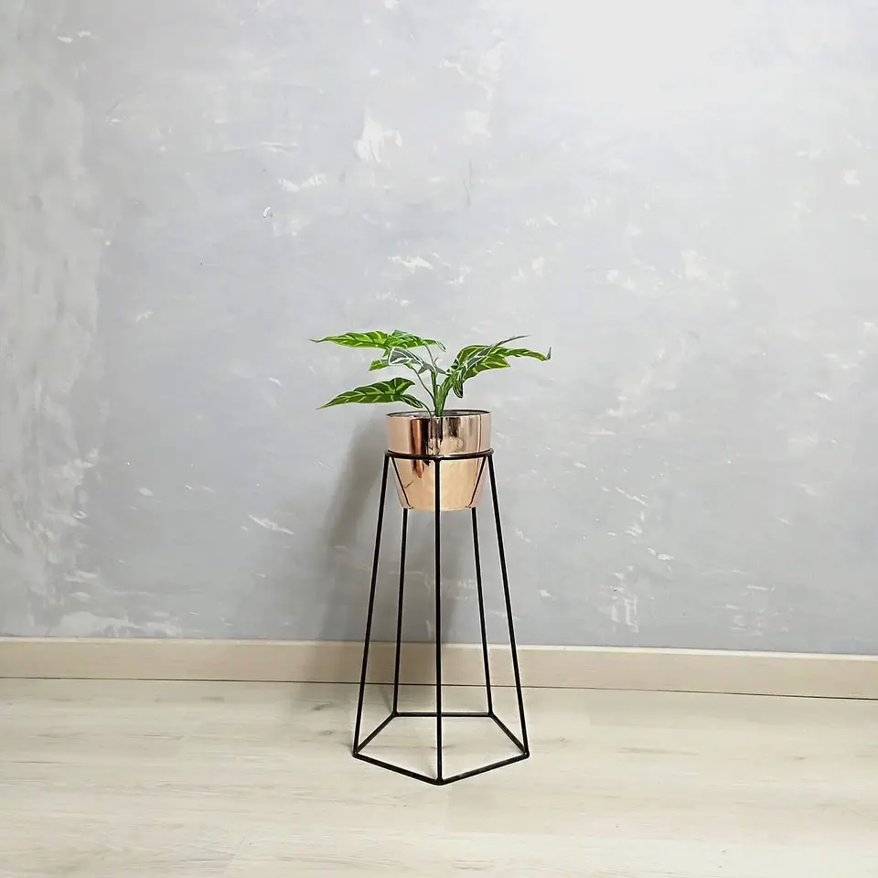 Base Cetus 50 cm Con Matero Metalizado 1