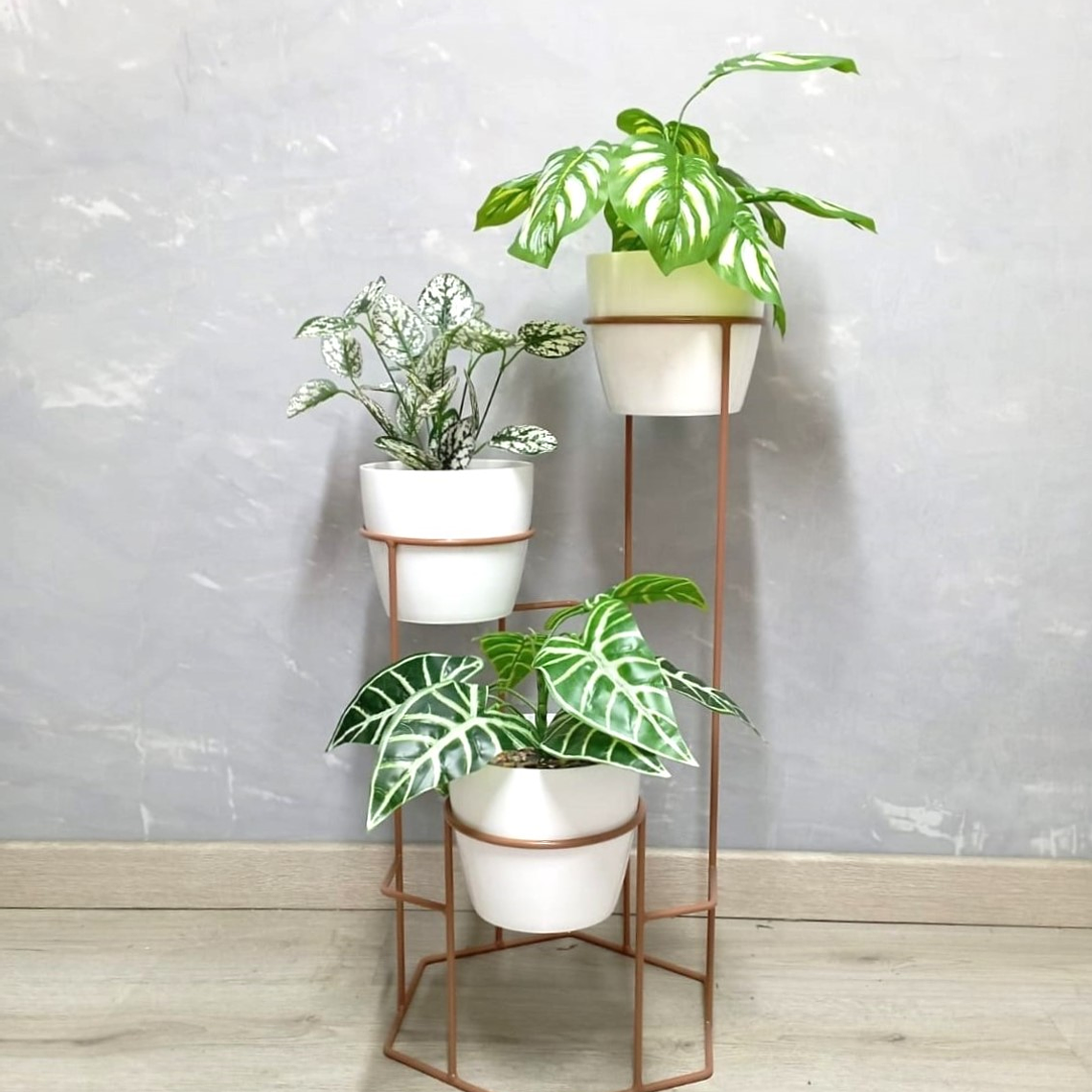 Base Dumar Cobre Con Matero Plástico  1