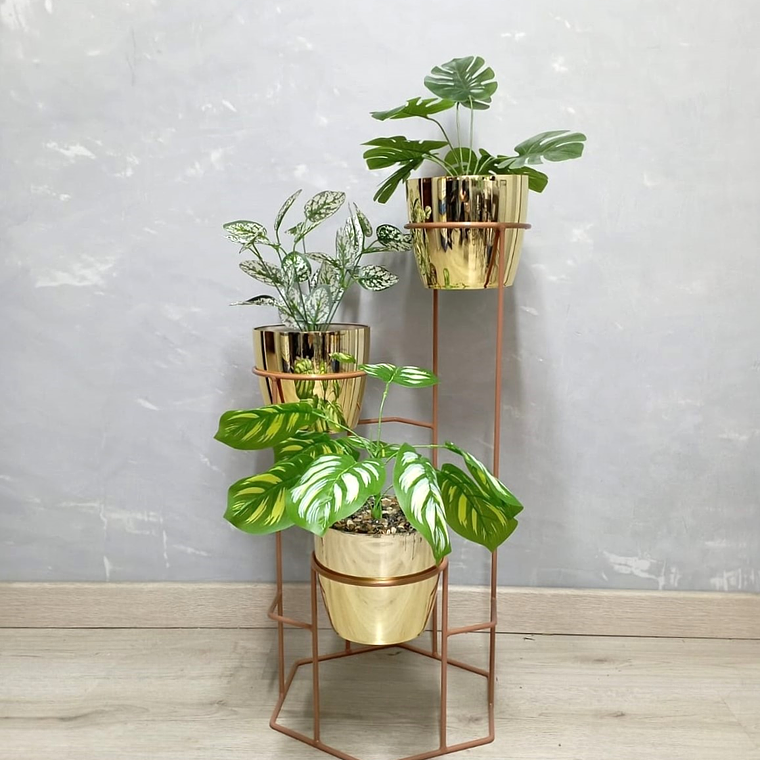 Base Dumar Cobre Con Matero Metalizado 2