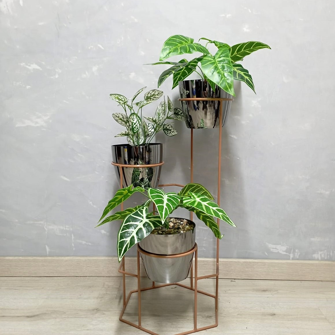 Base Dumar Cobre Con Matero Metalizado 3