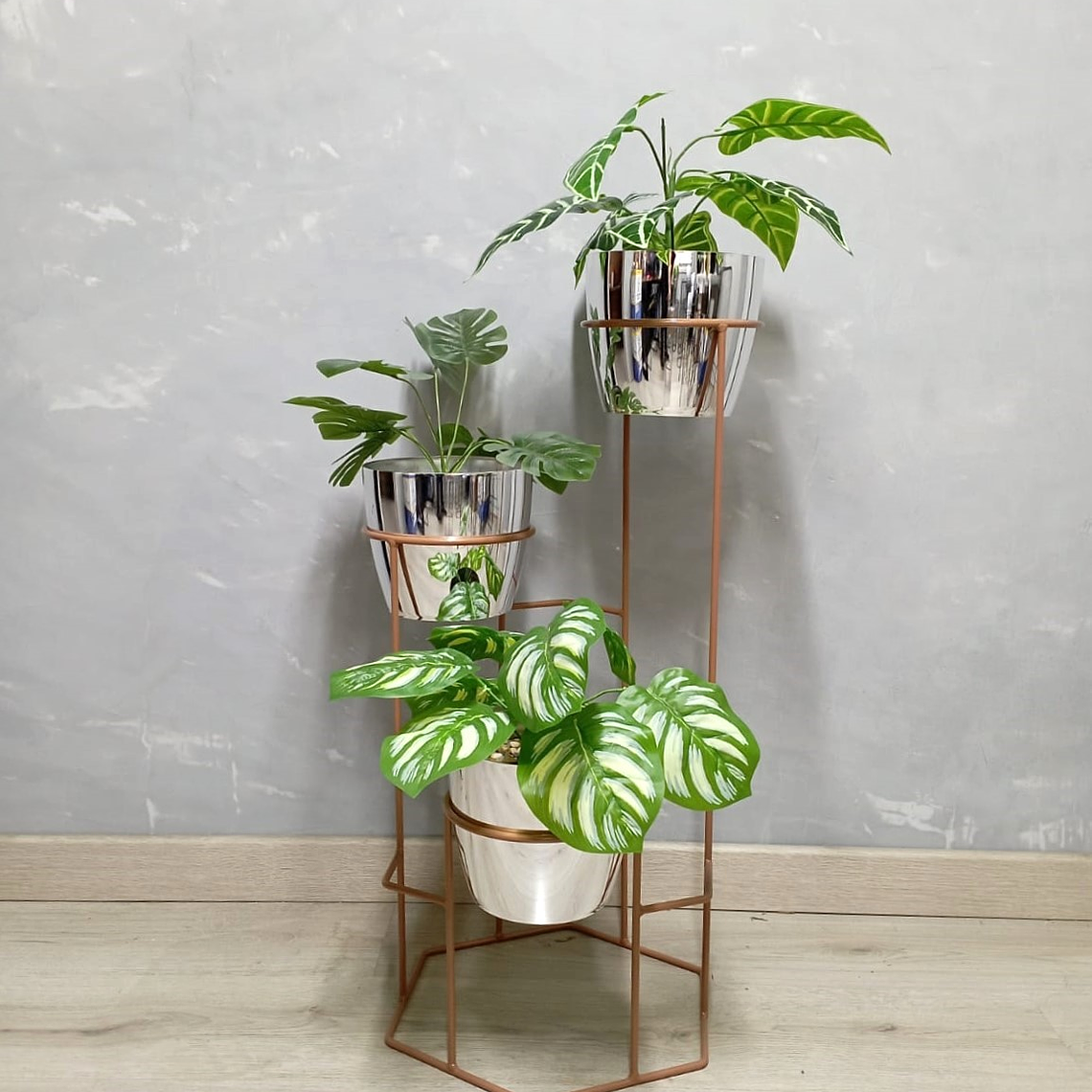 Base Dumar Cobre Con Matero Metalizado 4