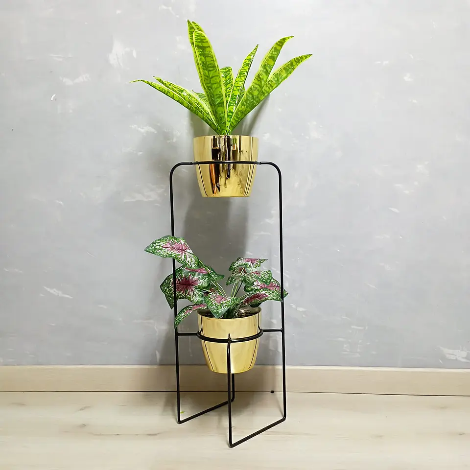 Soporte para Plantas Baham - Diseño Geométrico Personalizable (Envío Ciudades Principales) 5