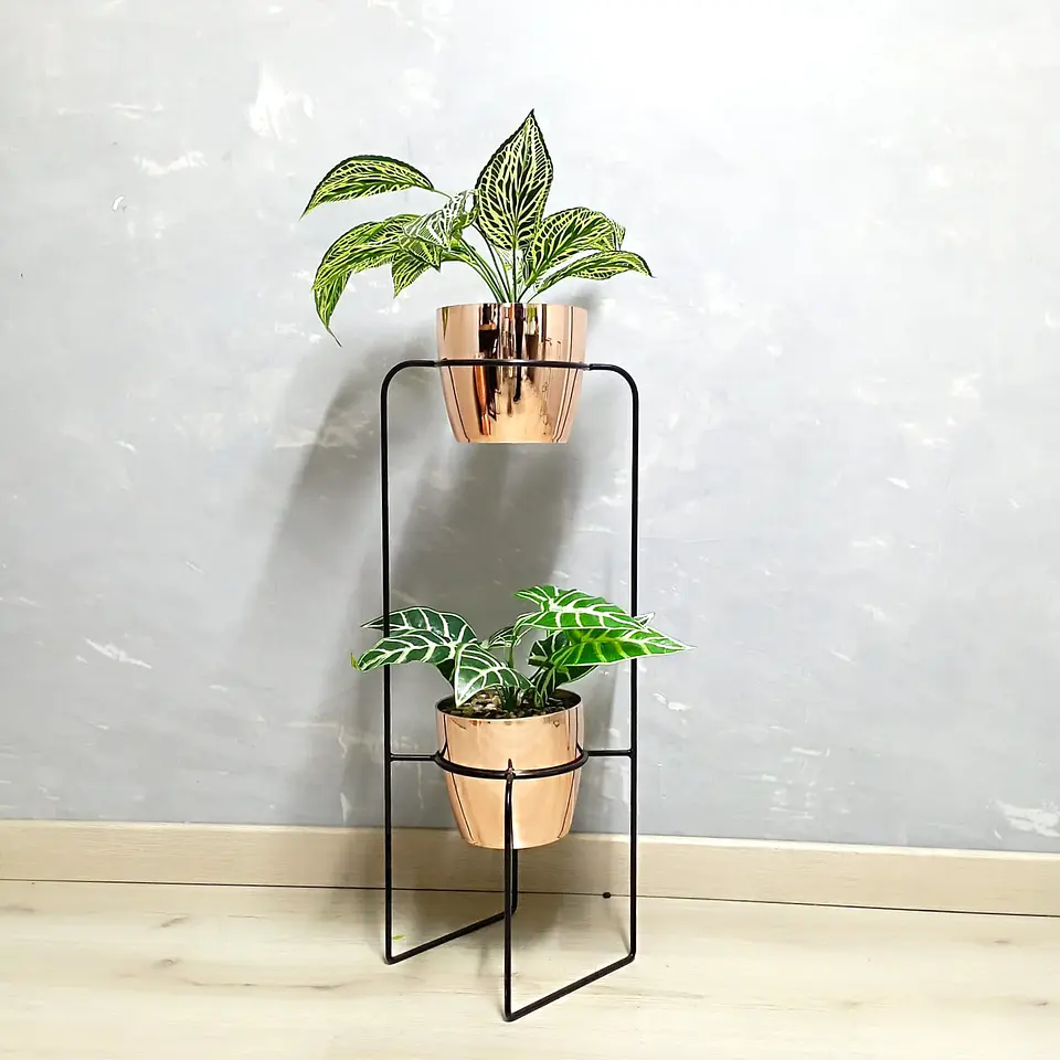 Soporte para Plantas Baham - Diseño Geométrico Personalizable (Envío Ciudades Principales) 4