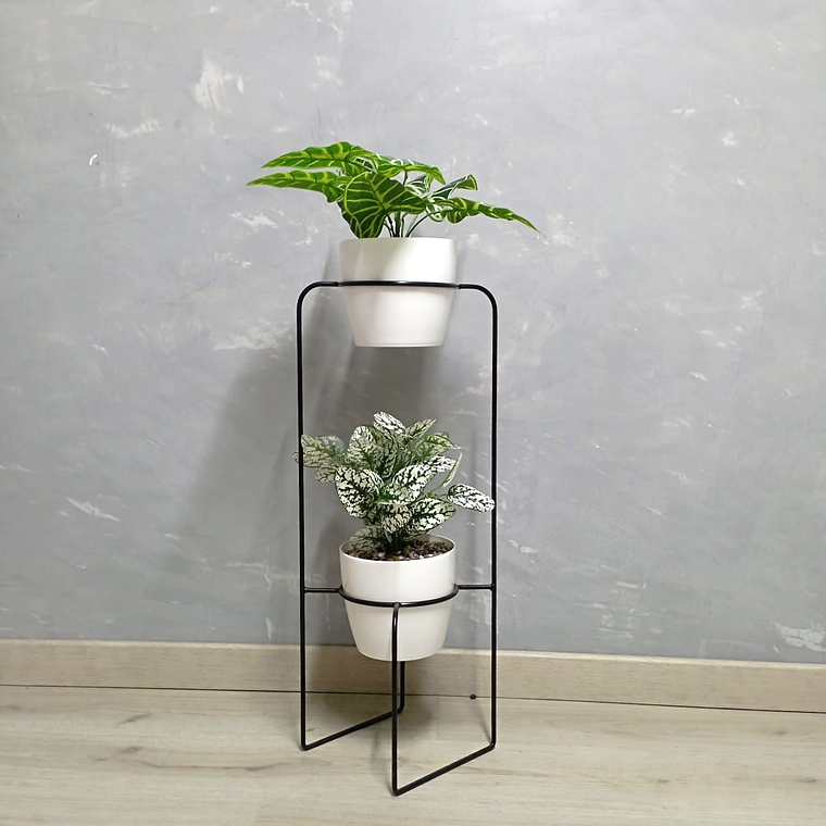 Base Baham con Materos plásticos 1