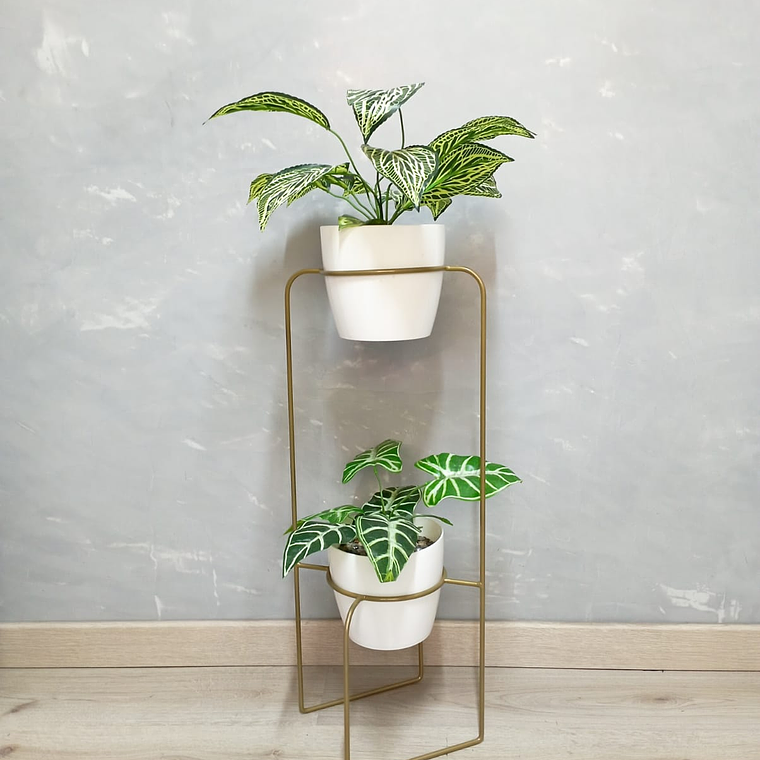 Base Baham con Materos plásticos 7