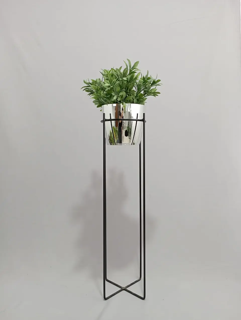 Base Celeste 70cm Con Matero Metalizado 4