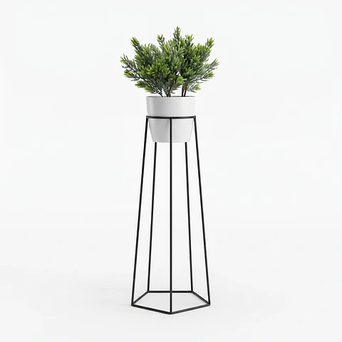 Soporte para Plantas Cetus 70 cm - Estilo Moderno y Minimalista (Incluye Matera)
