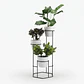Soporte para Plantas Dumar de 3 Niveles - Incluye Materas - Miniatura 1