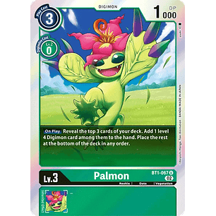 [BT1-067] [Palmon] [Digimon] [Uncommon] [Normal Art] [Foil]