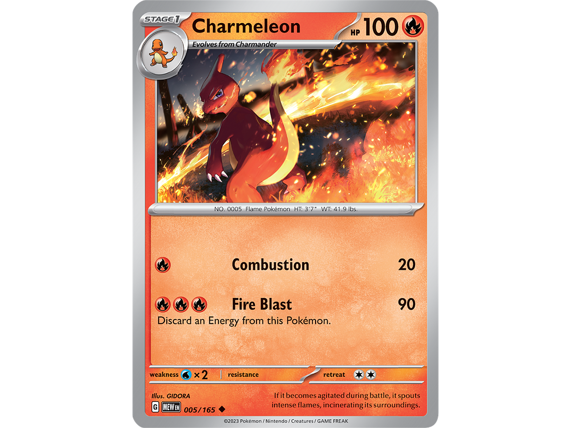 [005/165] [Charmeleon] [151] 1