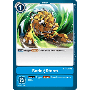 [BT1-097] [Boring Storm] [Option] [Common] [Normal Art] [No Foil]