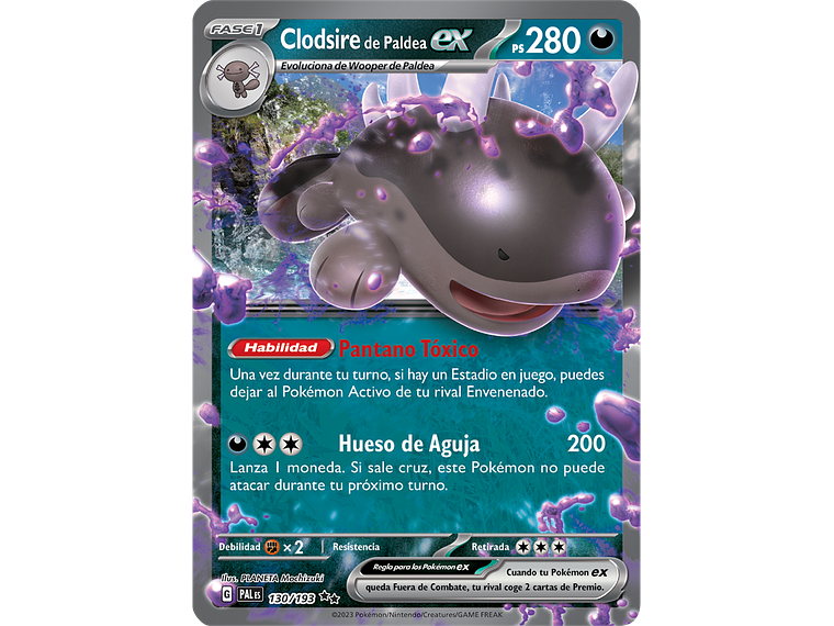 [130/193] [Paldean Clodsire ex] [PAL] 1