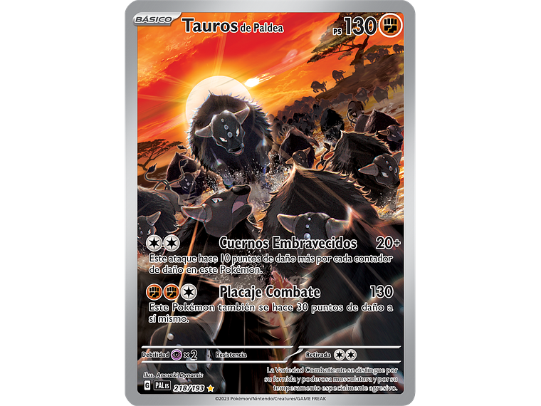 [218/193] [Paldean Tauros] [PAL] 1
