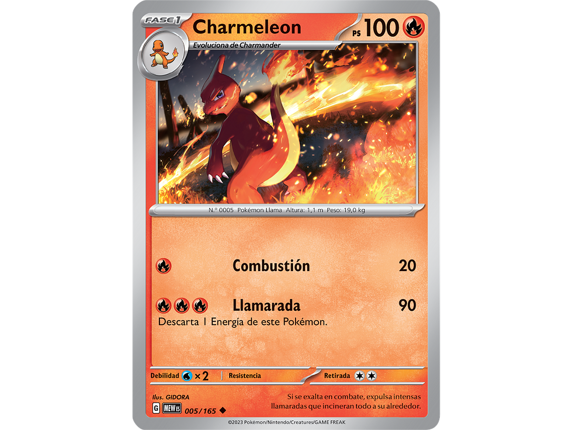 [005/165] [Charmeleon] [151] 2