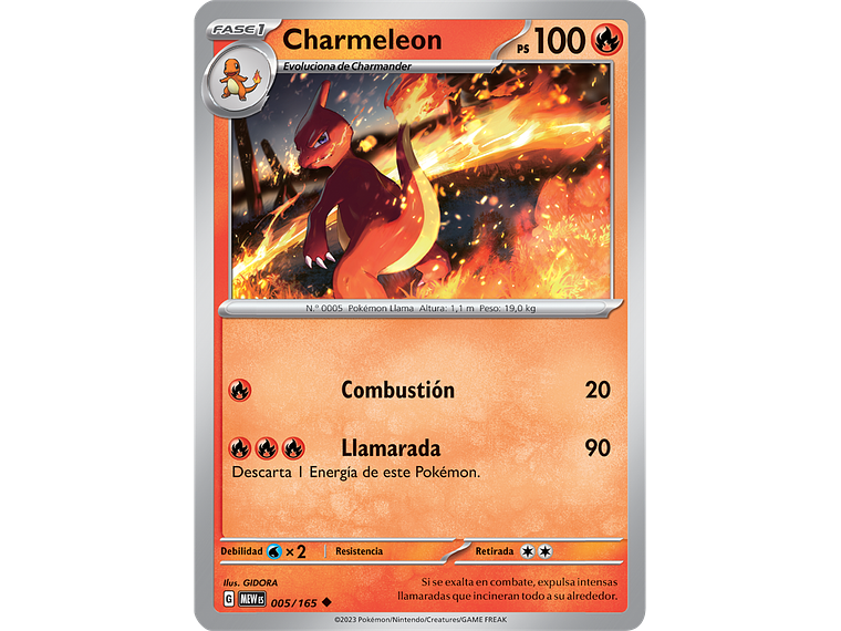 [005/165] [Charmeleon] [151] 2