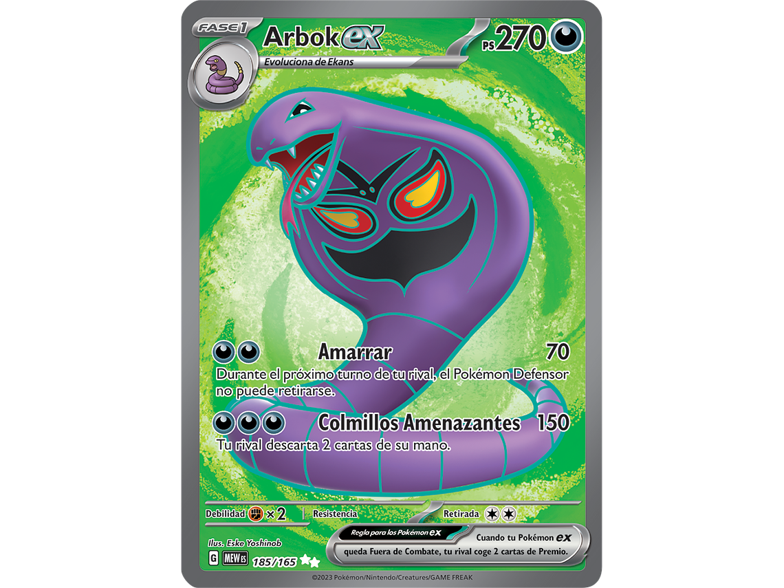 [185/165] [Arbok ex] [MEW] 1