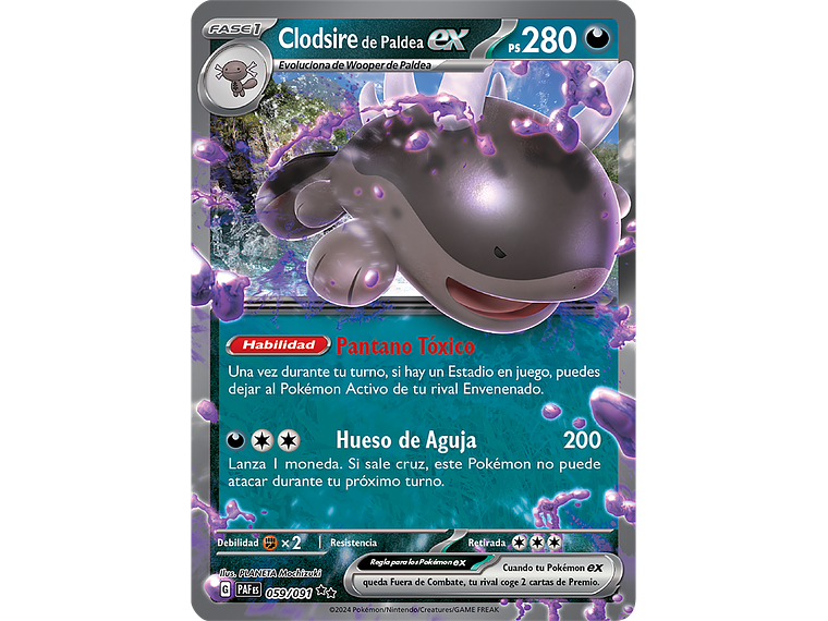 [059/091] [Paldean Clodsire ex] [PAF] 1