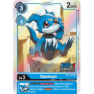 [BT2-021] [Veemon] [Digimon] [Common] [Normal Art] [Stamp]