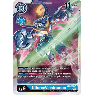 [BT2-032] [UlforceVeedramon] [Digimon] [Super Rare] [Alternative Art] [Textured]