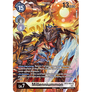 [BT2-083] [Millenniummon] [Digimon] [Super Rare] [Alternative Art] [Foil]