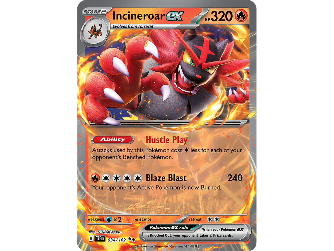 [034/162] [Incineroar ex] [TEF] 1