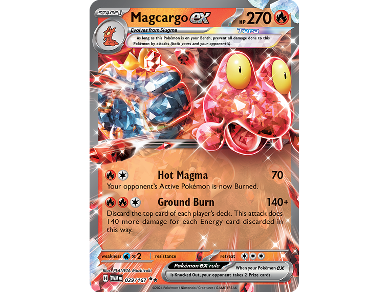[029/167] [Magcargo ex] [TWM] 1