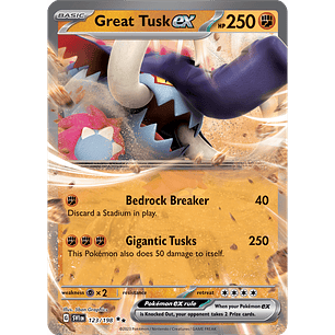 [123/198] [Great Tusk ex] [SVI]
