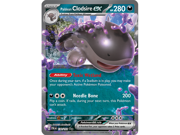 [130/193] [Paldean Clodsire ex] [PAL] 2