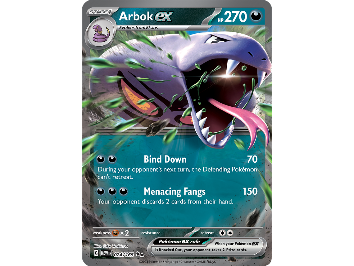 [024/165] [Arbok ex] [MEW] 1