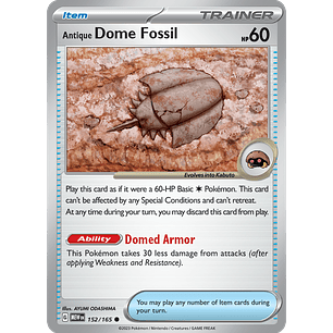 [152/165] [Antique Dome Fossil] [MEW]