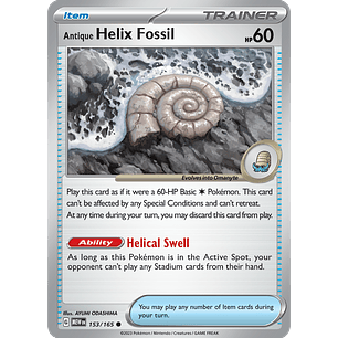[153/165] [Antique Helix Fossil] [MEW]