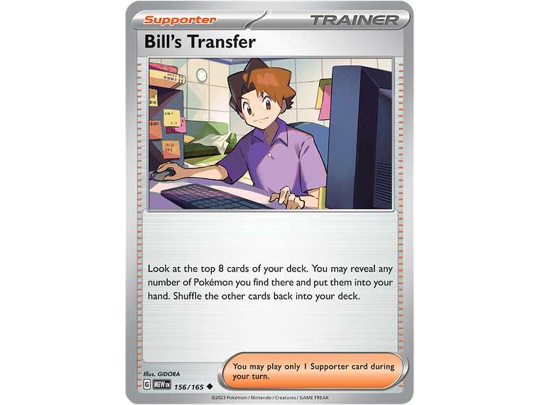 [156/165] [Bill's Transfer] [MEW] 2