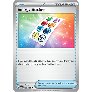 [159/165] [Energy Sticker] [MEW]