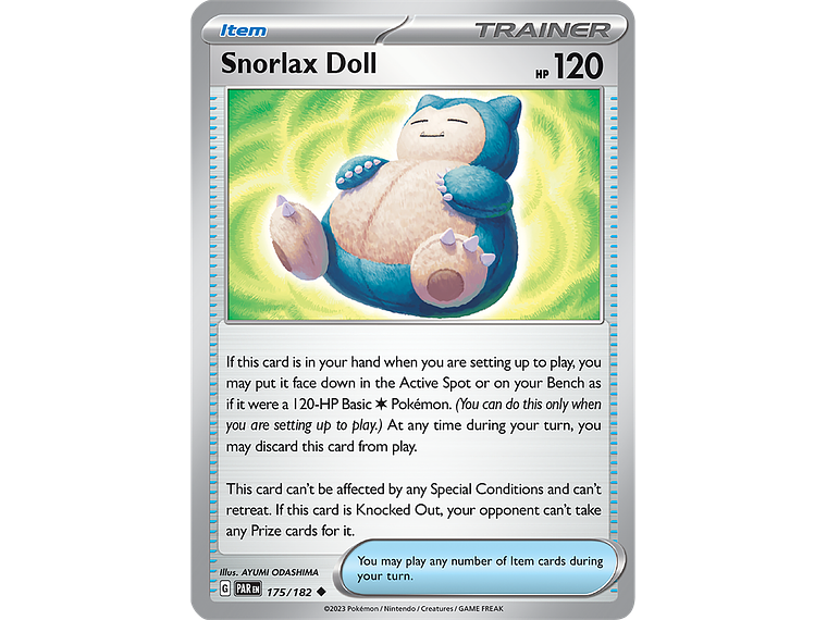 [175/182] [Snorlax Doll] [PAR] 1