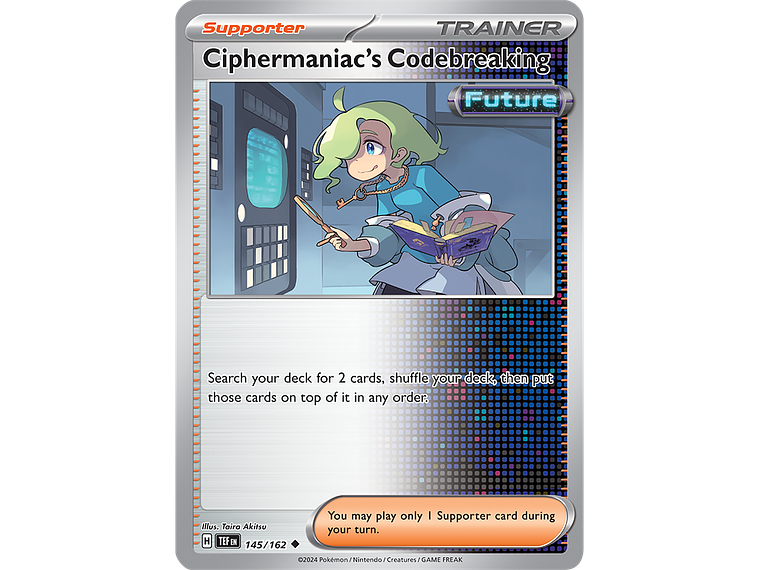 [145/162] [Ciphermaniac's Codebreaking] [TEF] 1