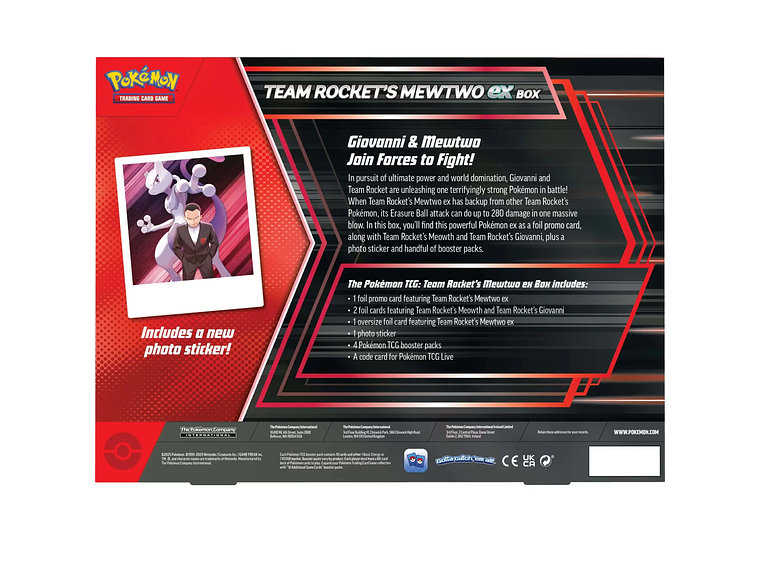 [Team Rocket's Mewtwo ex Box] [Pokémon TCG] 2