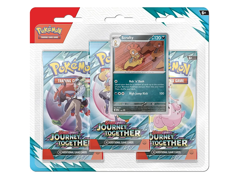 [3 Pack Blister] [Journey Together] [S&V] [Pokémon TCG] 1